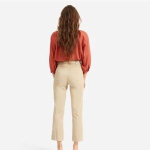 Everlane The Lightweight Straight Leg Crop Pants